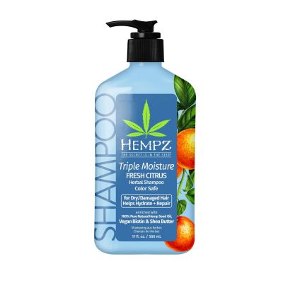Шампунь для интенсивного увлажнения и восстановления сухих волос / Triple Moisture Fresh Citrus Herbal Shampoo  — фото №1