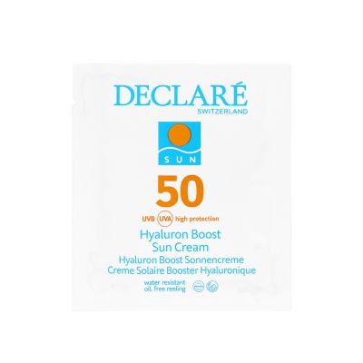 Солнцезащитный крем-бустер с гиалуроновой кислотой / Hyaluron Boost Sun Cream (ПРОБНИК)  — фото №1