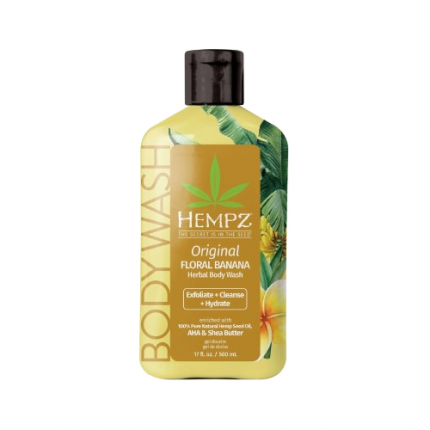 Гель для душу "Оріджинал" / Original Floral Banana Herbal Body Wash Hempz — фото №1