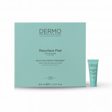 Мультикислотна лікувальна сироватка для пілінгу обличчя / Resurface Peel Multi-Acid Serum Treatment Dermophisiologique — фото №1