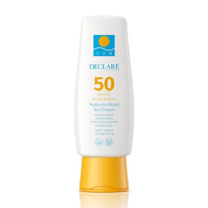 Сонцезахисний крем-бустер з гіалуроновою кислотою / Hyaluron Boost Sun Cream Declare — фото №1