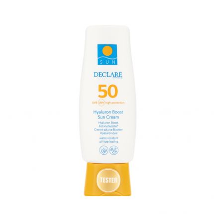 Сонцезахисний крем-бустер з гіалуроновою кислотою / Hyaluron Boost Sun Cream (ТЕСТЕР) Declare — фото №1